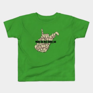 Wild Wonderful West Virginia Kids T-Shirt